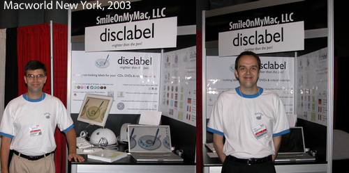 Greg and Philip at Macworld NY 2003