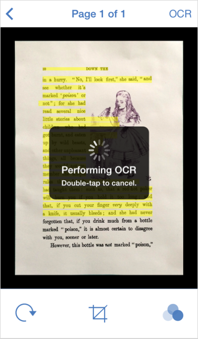 ocr screen